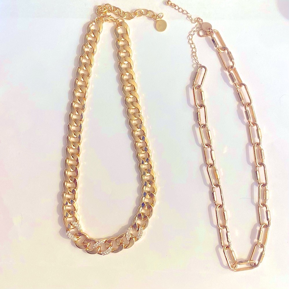 BUNDLE Two Baublebar Stacked Necklaces